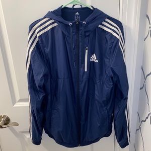 Adidas full zip track jacket